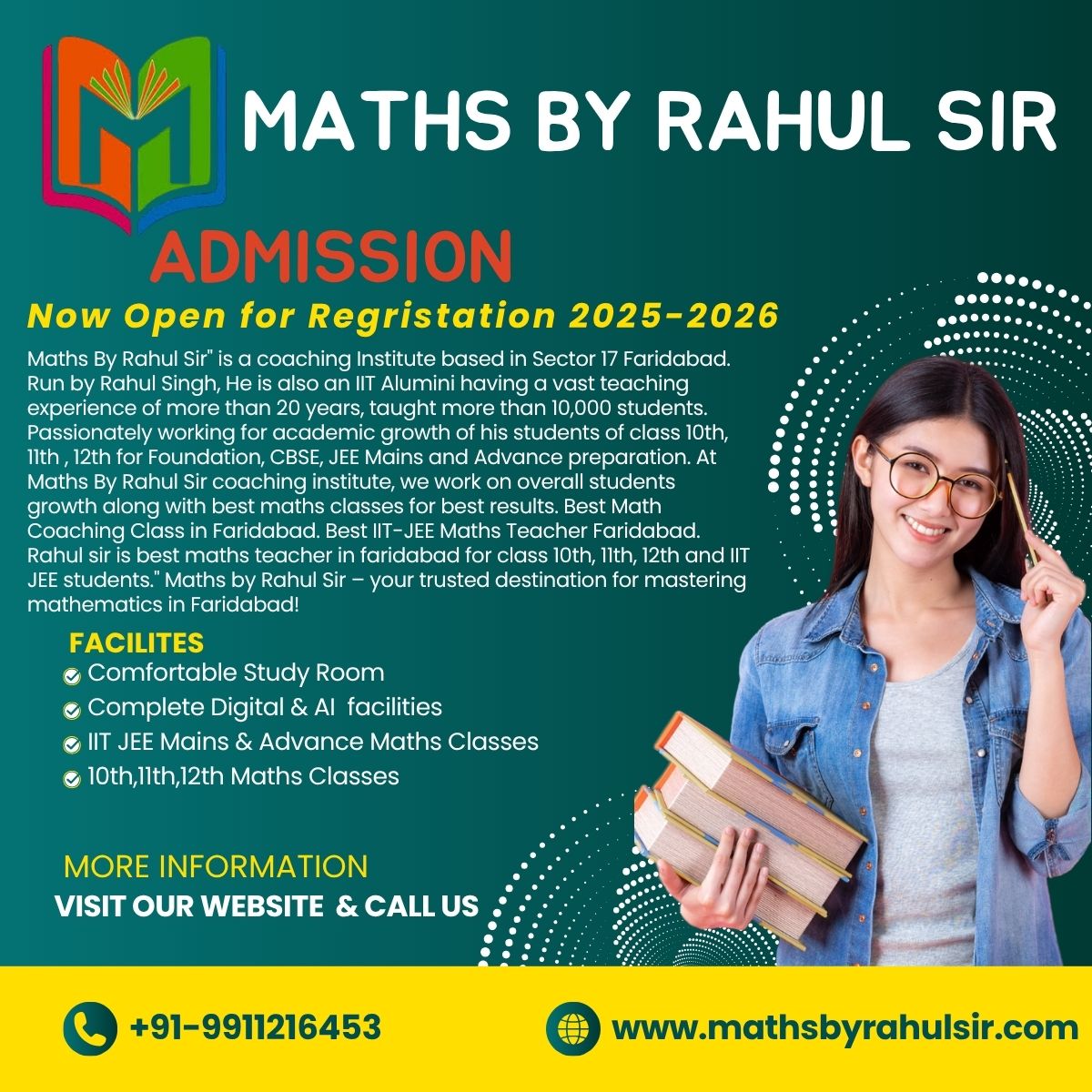 Maths by Rahul Sir can be your smartest step toward success