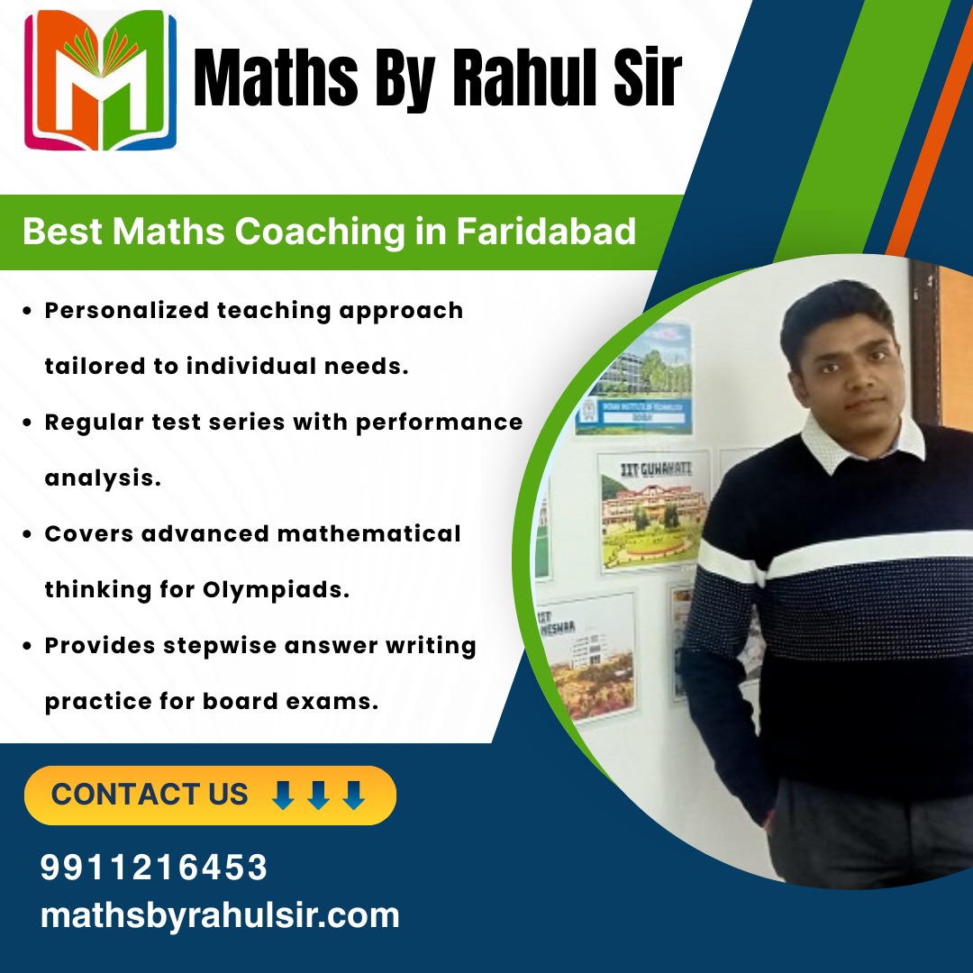 best maths tutor faridabad