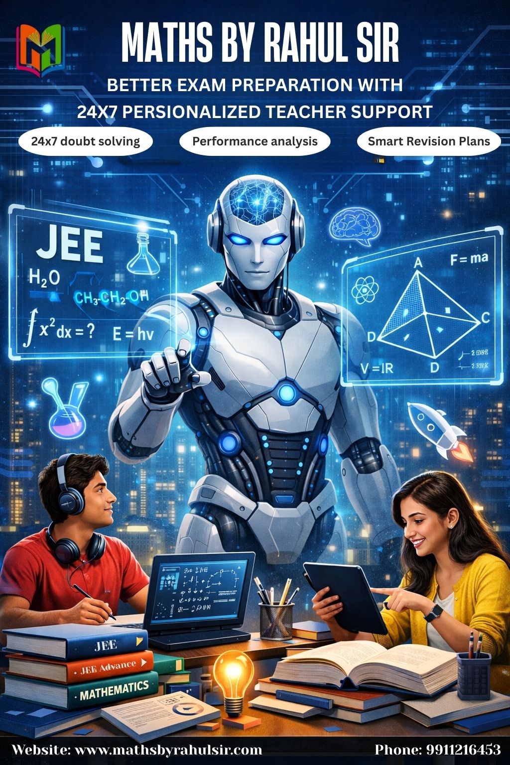 Maths by Rahul Sir Better Exam Preparation with 24×7 Personalized Teacher Support